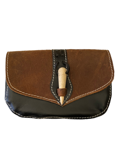 Trollfelsen Gürteltasche Schwarz Keffeebraun